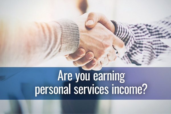 Personal services income